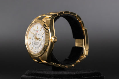 Rolex 326938 Sky-Dweller White Dial