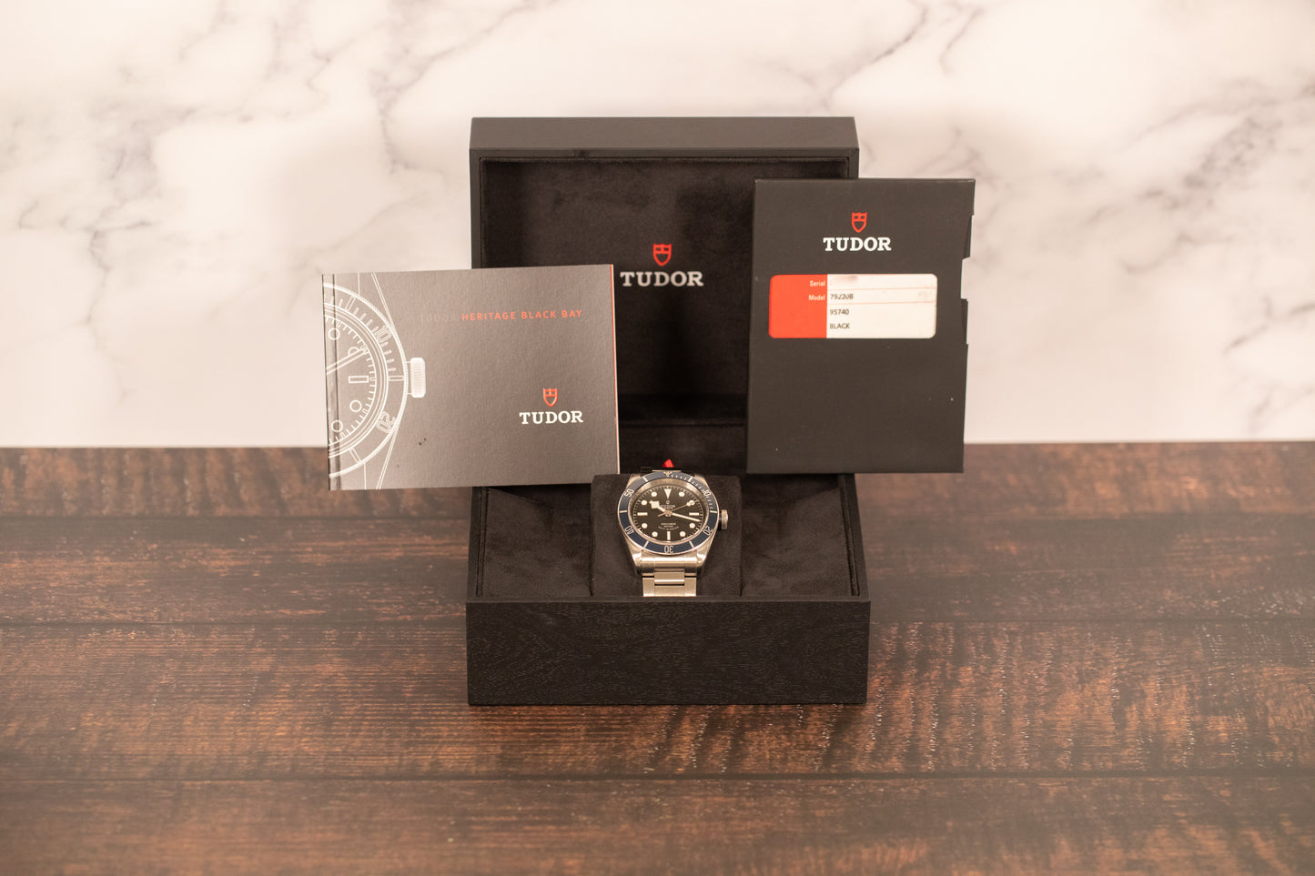 Tudor<br>79220B Black Bay Blue Rose
